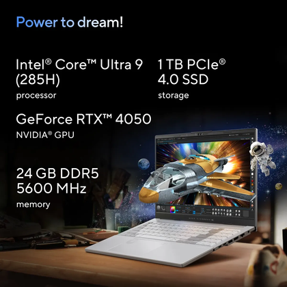 ASUS VIVOBOOK PRO 15 OLED N6506CU-MA034W | Intel Core  Ultra 9 285H, 24GB RAM, 1TB SSD, 15.6