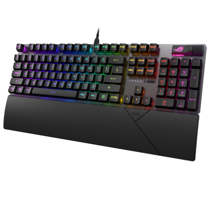 ASUS ROG STRIX SCOPE II RX Optical Mechanical Gaming Keyboard | 90MP0350-BKCA00
