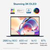 ASUS ZENBOOK 14 OLED UX3405CA-SU855W | Intel Core Ultra 9 285H, 32GB RAM, 1TB SSD, 14.0" OLED 3K Touch Screen 120Hz, Intel Arc Graphics, Windows 11 Home, Eng-Arab Keyboard, Blue + Sleeve