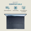 ASUS ZENBOOK 14 OLED UX3405MA-OLED9W | Intel Core Ultra 9 185H 2.3GHz, 16GB RAM, 1TB SSD, 14.0" OLED 3K Touch Screen, Intel Arc Graphics, Win11 Home, Eng-Arab Keyboard, Blue