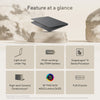 ASUS ZENBOOK A14 UX3407RA-QD906W | Snapdragon X Elite X1E 78 100, 32GB RAM, 1TB SSD, 14.0" WUXGA OLED Screen, Qualcomm Adreno GPU, Win 11 Home, Eng-Arab Keyboard, Zabriskie Beige