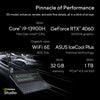 ASUS Zenbook Pro Duo 14 UX8402VV-OLEDI9TB I Intel i9 13900H, 32GB RAM, 1TB SSD, 14.5"OLED 2.8K Touch, 8GB NVIDIA RTX4060, Win11 Home, Eng-Arab K/B, Black