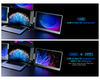 V2COM W3 | Quad Laptop Screen Extender, FHD 1080P IPS,  USB A/USB C, Portable Monitor For multitasking