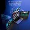 V2COM W3 | Quad Laptop Screen Extender, FHD 1080P IPS,  USB A/USB C, Portable Monitor For multitasking