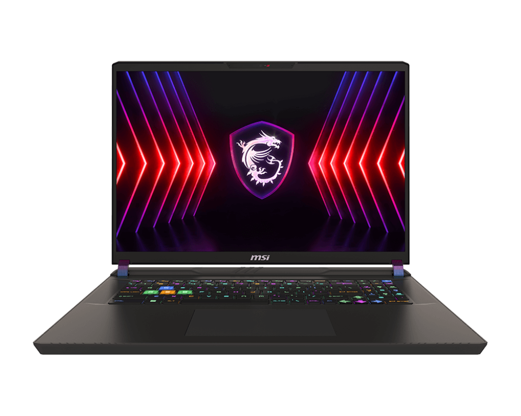 MSI VECTOR 17 HX A14VHG 9S7-17S162-611 | Intel Core i9 14900HX, 32GB RAM, 1TB SSD, 17" QHD+ IPS 240Hz, 12GB NVIDIA RTX4080, Win11 Home, Eng-Arab K/B, Cosmos Gray + Backpack & Mouse