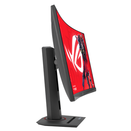 ASUS ROG STRIX XG27WCS | USB Type-C Gaming Monitor – 27-inch 2560x1440, Curved, 180Hz (Above 144Hz), 1ms (GTG), Fast VA, Extreme Low Motion Blur Sync, USB Type-C, FreeSync, DisplayWidget Center, tripod socket, HDR