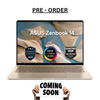 ASUS ZENBOOK 14 UX3480KA-U1011W | AMD Ryzen AI 7 345, 24GB RAM, 512GB SSD, 14.0" WUXGA OLED Screen, AMD Radeon Graphics, Windows 11 Home, Eng-Arab Keyboard, Zabriskie Beige