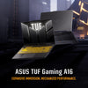 ASUS TUF GAMING A16 FA607NUQ-RL001W | AMD Ryzen 7 170, 16GB RAM, 1TB SSD, 16.0" WUXGA 144Hz, 6GB NVIDIA RTX 4050, Windows 11 Home, Eng-Arab Keyboard, Gray