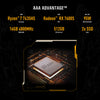 ASUS TUF GAMING A16 FA617NSR-N3028W | AMD R7 7435HS, 16GB RAM, 512GB SSD, 8GB AMD Radeon RX7600S, 16.0" WUXGA 165Hz, Win11 Home, Eng-Arabic Keyboard, Sandstorm