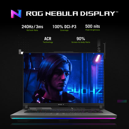 ASUS ROG STRIX G16 G614PM-G161W | AMD Ryzen 9 8940HX, 16GB RAM, 1TB SSD, 16