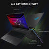 ASUS ROG STRIX G16 G615JPR-TS218W | Intel Core i9 14900HX, 32GB RAM, 1TB SSD, 16" WQXGA(2560x1600) 240Hz, 8GB NVIDIA RTX 5070, Windows 11 Home, Eng-Arb Keyboard, Gray