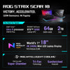 ASUS ROG STRIX SCAR 18 G835LXG-TQ512W | Intel Ultra 9 290HX Plus, 64GB RAM, 2TB SSD, 18" WQUXGA Mini LED 240Hz, 24GB NVIDIA RTX 5090, Windows 11 Home, Eng-Arb Keyboard, Black + ROG Bag