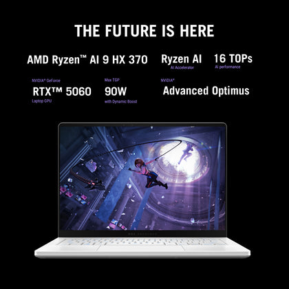 ASUS ROG ZEPHYRUS G14 GA403WM-AI-OLED-321W | AMD RZYEN AI 9 HX 370, 32GB RAM, 1TB SSD, 14