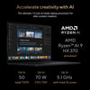 ASUS PROART P16 OLED H7606WP-SR237W | AMD Ryzen AI 9 HX 370, 32GB RAM, 1TB SSD, 16.0" WQ+ ( 2880x1800 ) OLED 120Hz Touch Screen, 8GB NVIDIA RTX 5070, Windows 11 Home, Eng-Arab Keyboard, Black