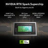 ASUS PROART P16 H7607BA-SR142W | NVIDIA RTX SPARK N1X With 6144-Core GPU and 20-Core CPU, 32GB RAM, 1TB SSD, 16" 3K (2880x1800) OLED 120Hz Touch, NVIDIA Blackwell RTX GPU, Windows 11 Home, Eng-Arab Keyboard, Black + Pre Order Bundle PROART Monitor