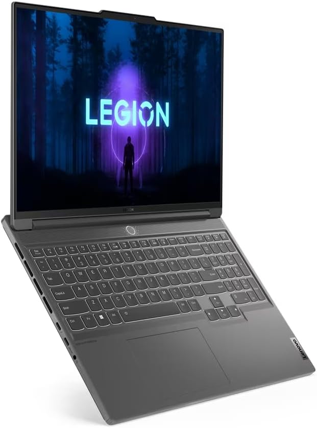 LENOVO LEGION SLIM 7 16IRH8-82Y30096AX | Intel Core i9 13900H, 32 GB RAM, 1TB SSD, 16" 3.2K( 3200 X 2000 ) 165Hz, 8GB NVIDIA RTX4060, Win11 Home, Eng-Arab K/B, Storm Grey