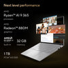 ASUS VIVOBOOK S 14 OLED M5406WA-OLEDR9L31WPB | AMD Ryzen AI 9 365, 32GB RAM, 1TB SSD, 14.0" OLED WUXGA, AMD Radeon Graphics, Win 11 Pro, Eng-Arab Keyboard, Black
