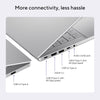 ASUS VIVOBOOK S14 S3407VA-LY076W | Intel Core 5 210H, 16GB RAM, 512GB SSD, 14.0" WUXGA IPS, Intel UHD Graphics, Windows 11 Home, Eng-Arab Keyboard, Silver