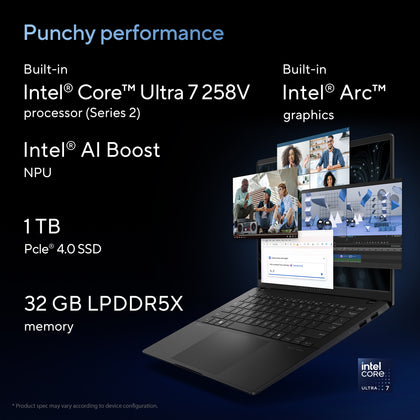 ASUS VIVOBOOK S 14 OLED S5406SA-QD076W | Intel Core Ultra 7 258V, 32GB RAM, 1TB SSD, 14.0