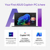 ASUS VIVOBOOK S 15 OLED S5507QA-MA007W | Snapdragon X Plus X1P42100, 16GB RAM, 1TB SSD, 15.6" OLED 3K 120Hz, Qualcomm Adreno GPU, Win 11 Home, Eng-Arab Keyboard, Silver