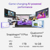 ASUS VIVOBOOK S 15 OLED S5507QA-MA007W | Snapdragon X Plus X1P42100, 16GB RAM, 1TB SSD, 15.6" OLED 3K 120Hz, Qualcomm Adreno GPU, Win 11 Home, Eng-Arab Keyboard, Silver