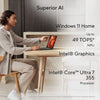ASUS ZENBOOK S 14 OLED UX5406AA-QJ246W | Intel Core Ultra 7 355, 32GB RAM, 1TB SSD, 14.0" OLED WUXGA, Intel Arc Graphics, Windows 11 Home, Eng-Arab Keyboard, White + Sleeve