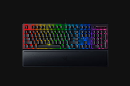 RAZER BLACKWIDOW V3 - RZ03-03540100-R3M1 | Mechanical Gaming Keyboard, Razer Green Switches Tactile And Clicky, Ergonomic Wrist Rest