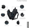 LENOVO LEGION 17" ARMORED BACKPACK II BLACK GX40V10007 | Laptop Backpack