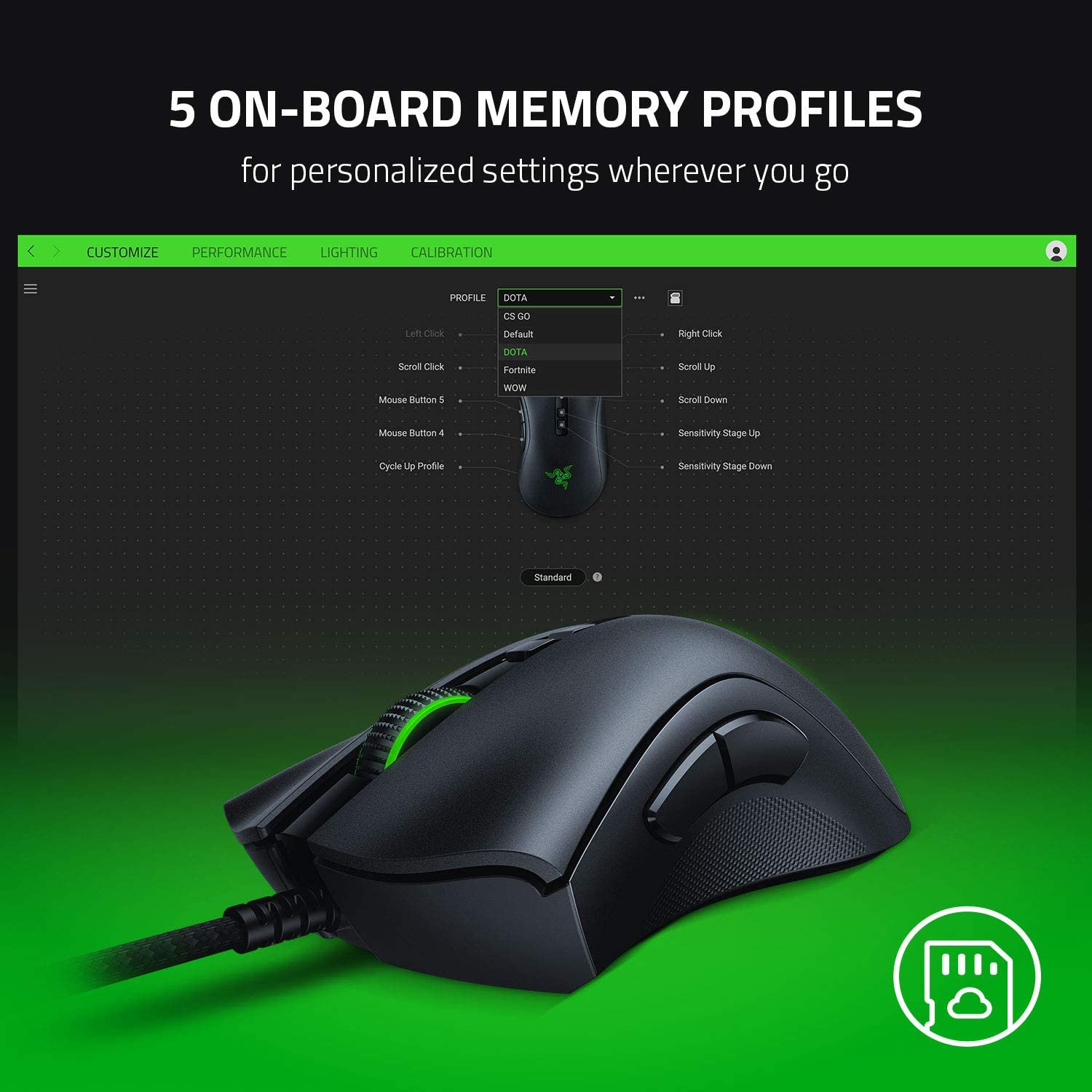 Razer mouse deals deathadder