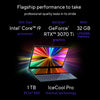 ASUS ZENBOOK PRO DUO UX582ZW-OLED209W | Intel Core i9-12900H 1.80 Gz, 32GB RAM, 1TB SSD, 8GB NVIDIA RTX 3070TI, 15.6" 4K UHD OLED Touchscreen, 14" 4K Screenpad, WiFI, Bluetooth, Camera, Win 11 Home, Eng-Arb Keyboard, Blue Color+ASUS Sleeve & Stylus Pen
